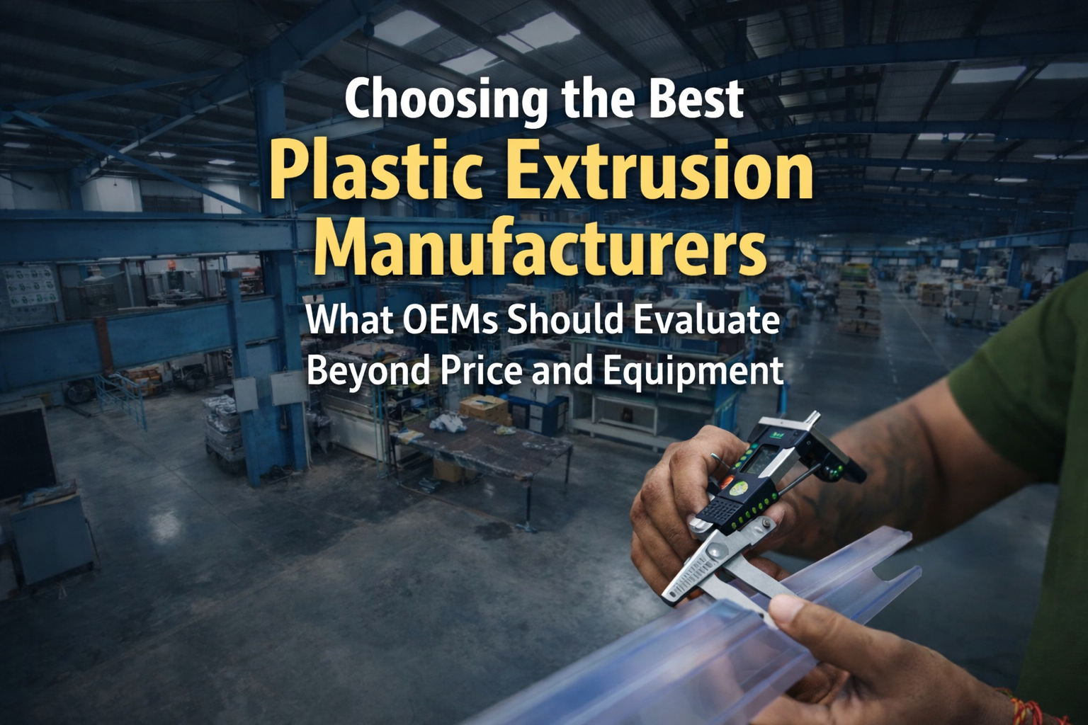 How to Choose the Best Plastic Extrusion Manufacturers for Your Industry