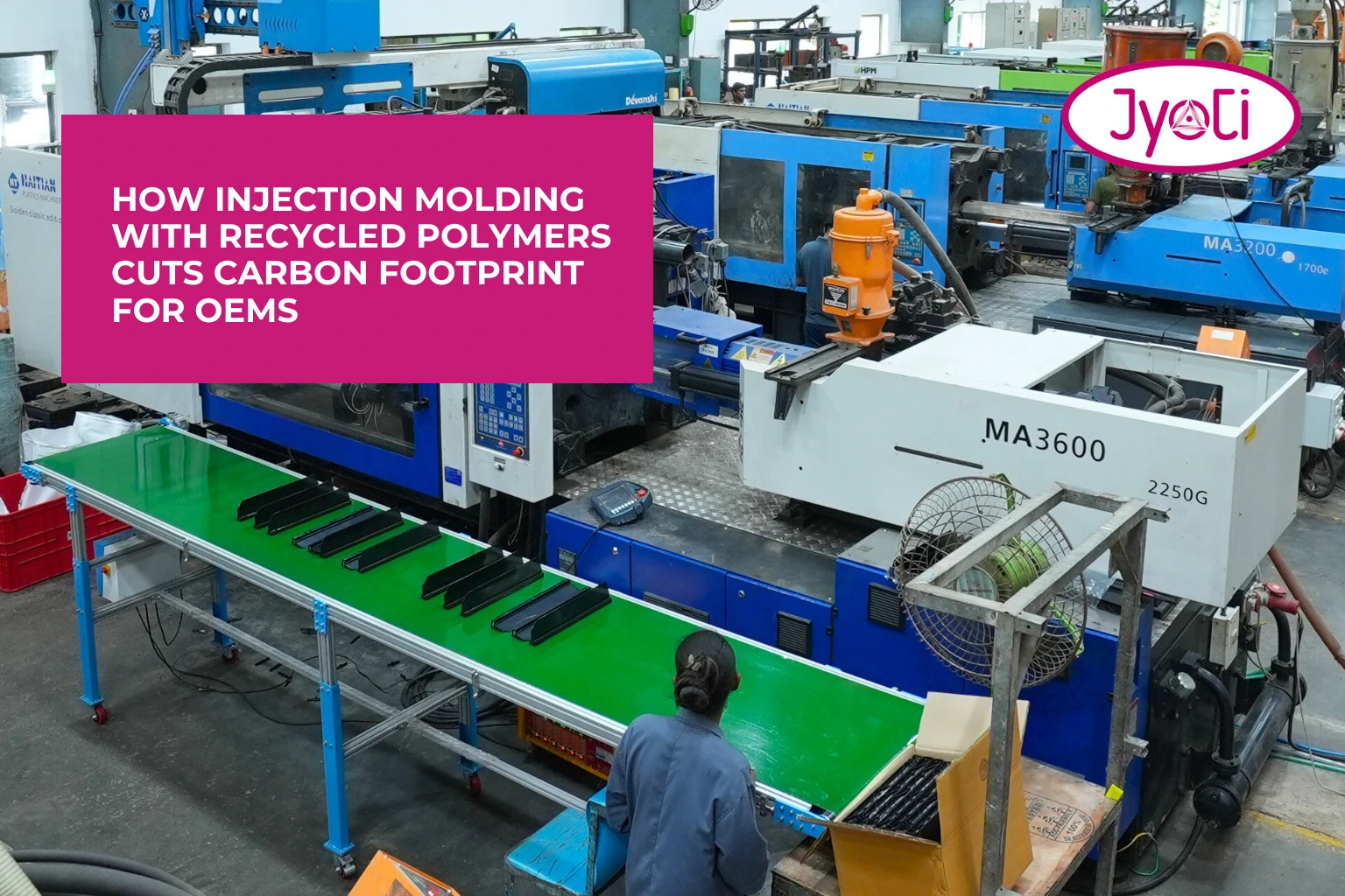 How Injection Molding With Recycled Polymers Cuts Carbon Footprint for OEMs